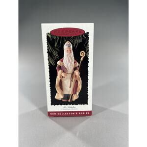 Hallmark Keepsake Ornament St. Nicholas Christmas Visitors 1995 Old World